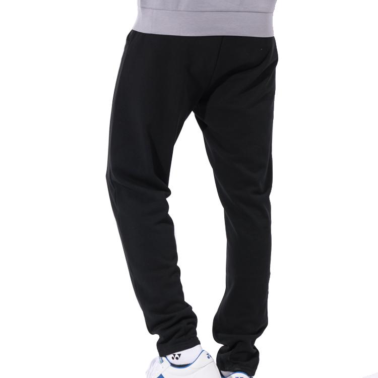YONEX Knitted Sweatpants Men's Black Moderate Slim Fit Pants 160279BCR-007