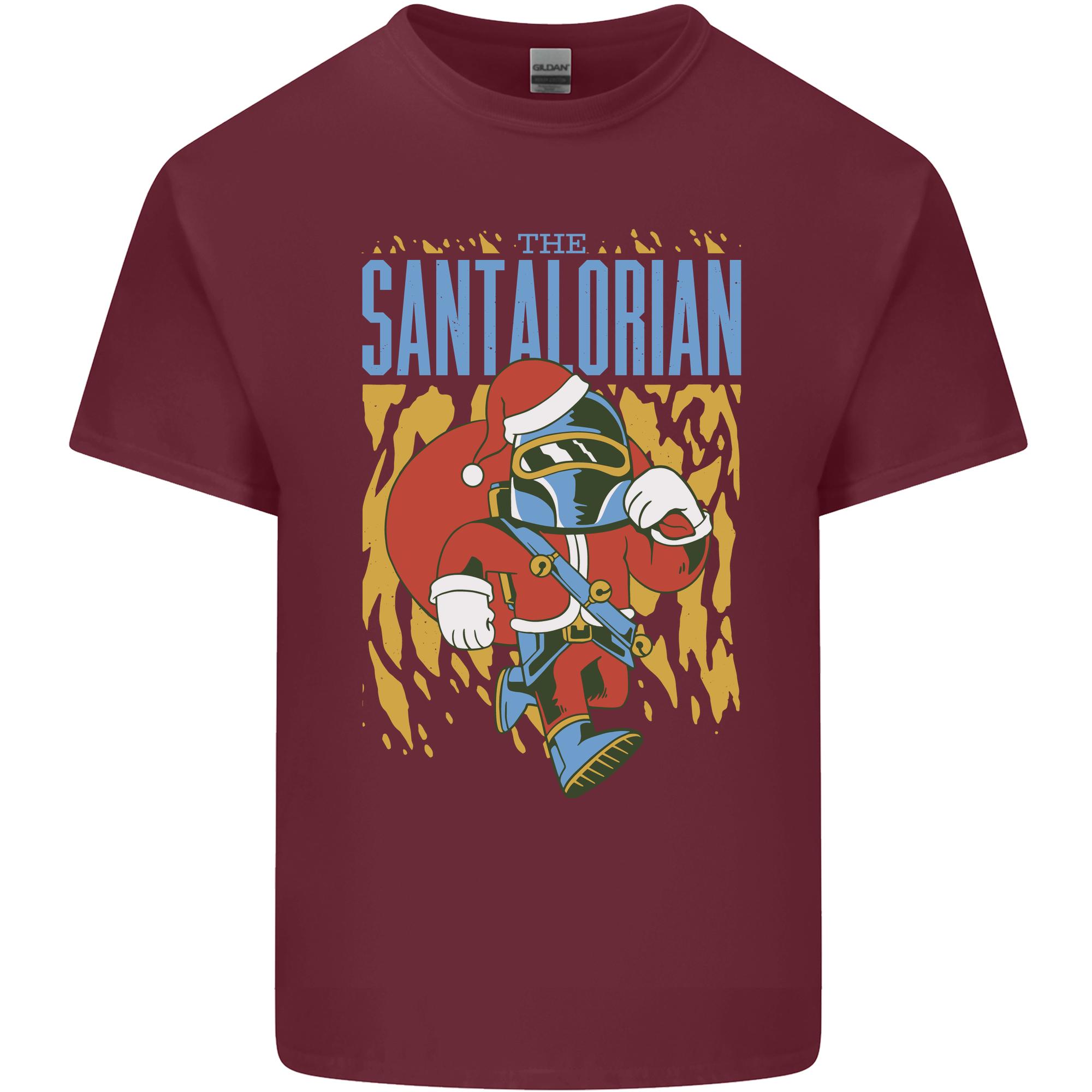 Santalorian Funny Christmas Parody Xmas Unisexs Light Cotton TShirt S