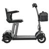 AIR TRAVELLER Schwarz 180W Motor, 20Ah Akku, 8-Zoll Vollgummireifen, Faltbarer Rahmen, 4-Rad Tragbarer Elektroroller