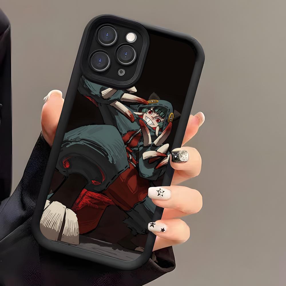 Manga G-Gachiakuta Phone Case For IPhone 17 Air 16 E 15 14 Plus 13 12 11 Pro Max Black Sky Eye Stepped Protective Case