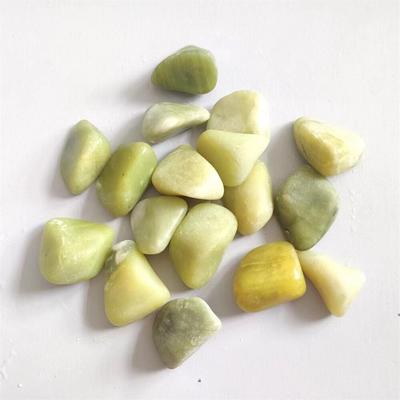 Natural Lemon Jade Real Agate Stone Irregular Rolling Stones Home Decoration Stone Reiki Healing Stone Home Decoration