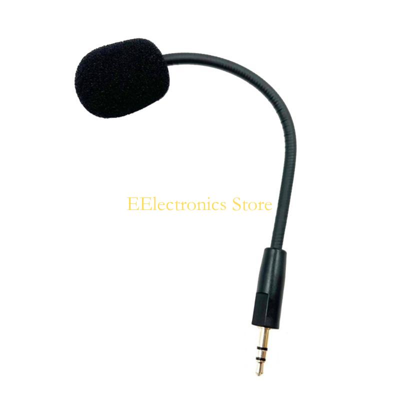 B03C Replacement Microphone for Hyper X Cloud Orbit S Noise Cancelling Gaming Headsets 3.5mm Detachable Mic