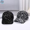 Fashion Large Sequin Decorative Niche Cap Outdoor Travel Stage Performance Baseball Cap