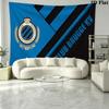 Club Brugge Wall Tapestry Aesthetic Wall Hanging Printed Fabric Blanket Decorative Tapestries for Bedroom Living Room Home Decor