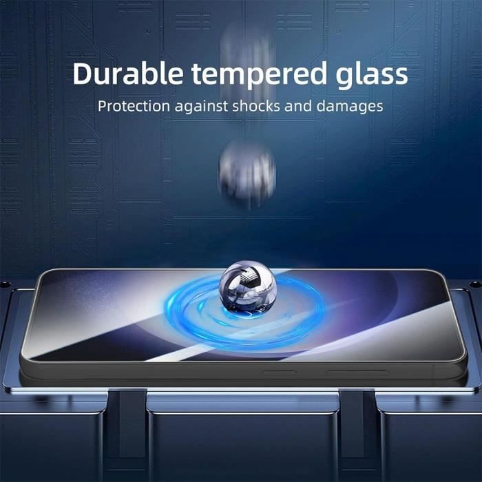 Verre Trempé - Samsung - Galaxy S23 FE - 4 Pièces - Antichoc - Résistant aux Rayures