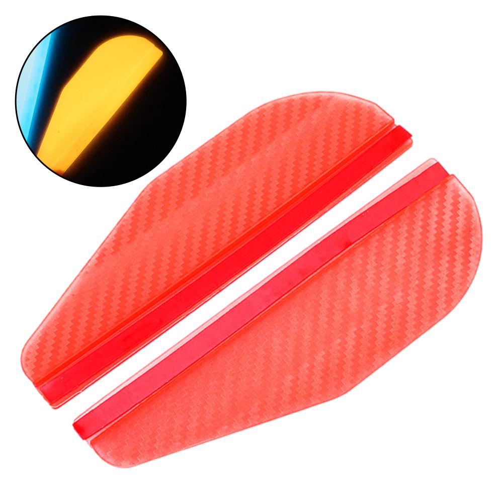 

1 пара автомобильных зеркал заднего вида, дождевые брови, светящиеся карбоновые боковые зеркала заднего вида, непромокаемые, снегозащитный экран, светящийся солнцезащитный козырек