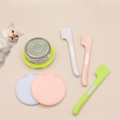 Katzen Dosenlöffel, Hunde Nassfutter, Füttern und Umrühren von Haustieren, Langstieliger Katzenlöffel, Dosenöffner, Haustier Dosenlöffel