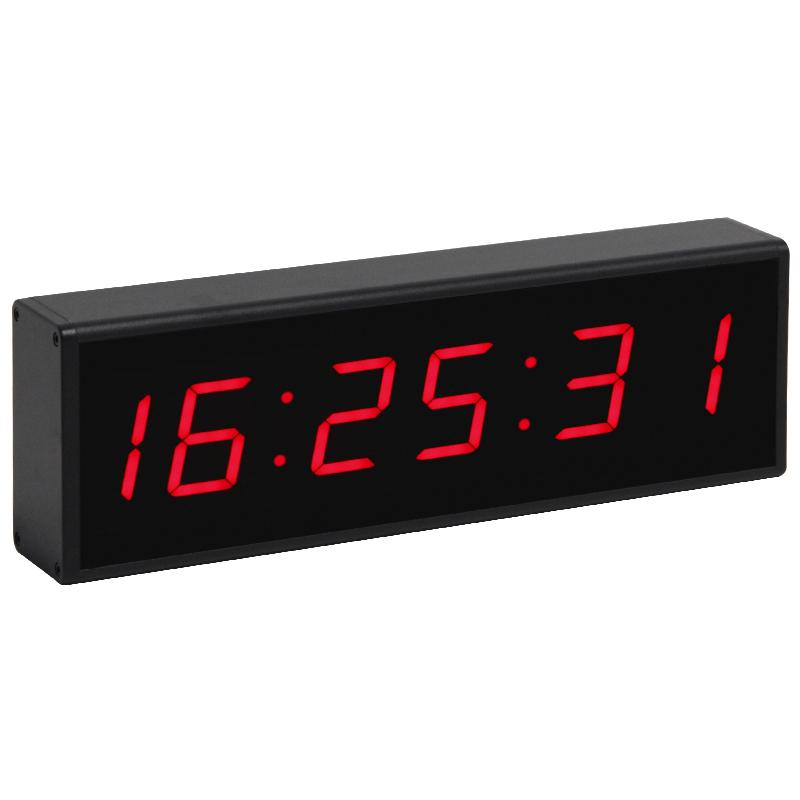 CHEETIE CP13 Modern Electric Remote Control Needle Display Digital LED Programmable Timer Wall Clock