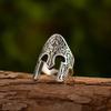Egyptian Pharaoh Mask Ring Fashion Versatile Size Adjustable Jewelry