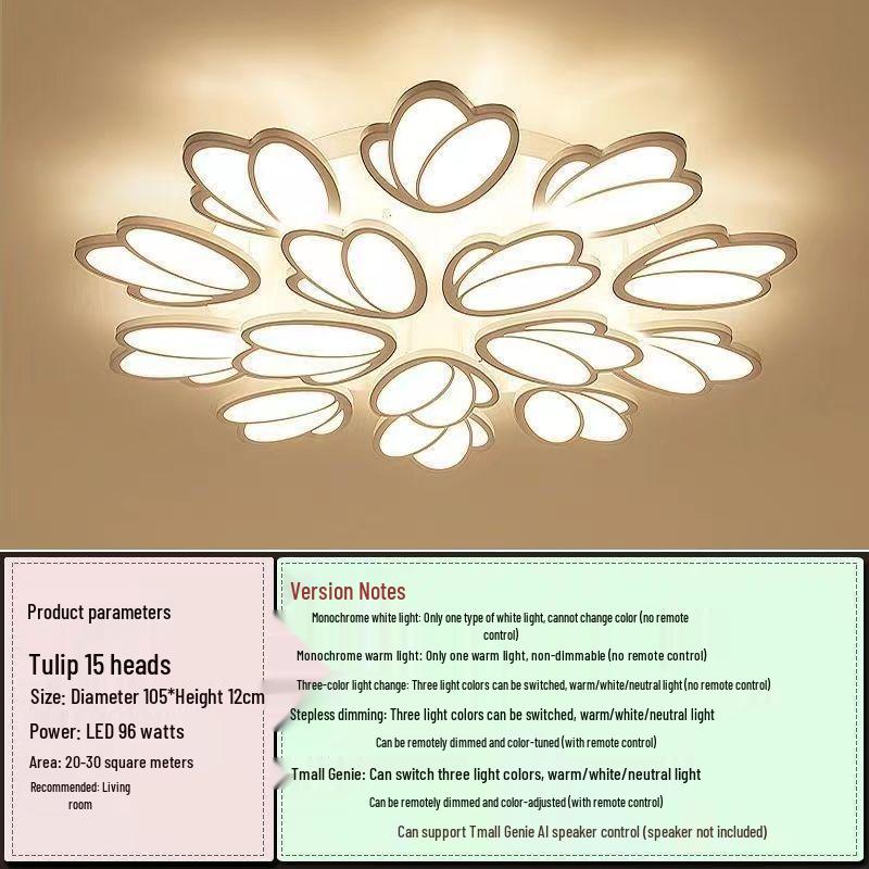 Elegant Modern LED Nordic Ceiling Lamp for Living Room, Bedroom, and Restaurant