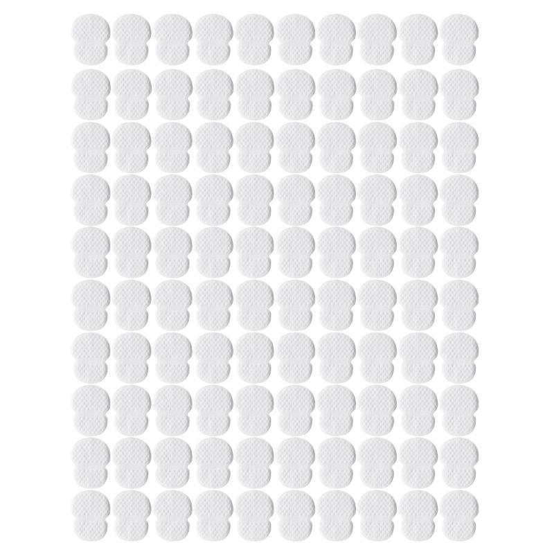 

100 Pieces Armpit Sweat Pads Disposable Underarm Pads Sweat-Absorbing Patches Invisible Sweat Pads for Jogging Running 1