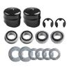 Front Wheel Bushing To Bearing Conversion Kit 9040H 532009040 532124959 for Improved Lawn Mower Efficiency and Longevity