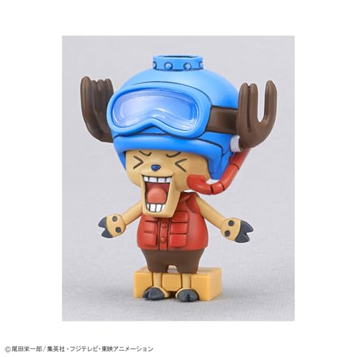 Bandai ONE PIECE Chopper Robo 3 & 5 Plastic Model Kit Chopper Submarine and Crane Color-Printed