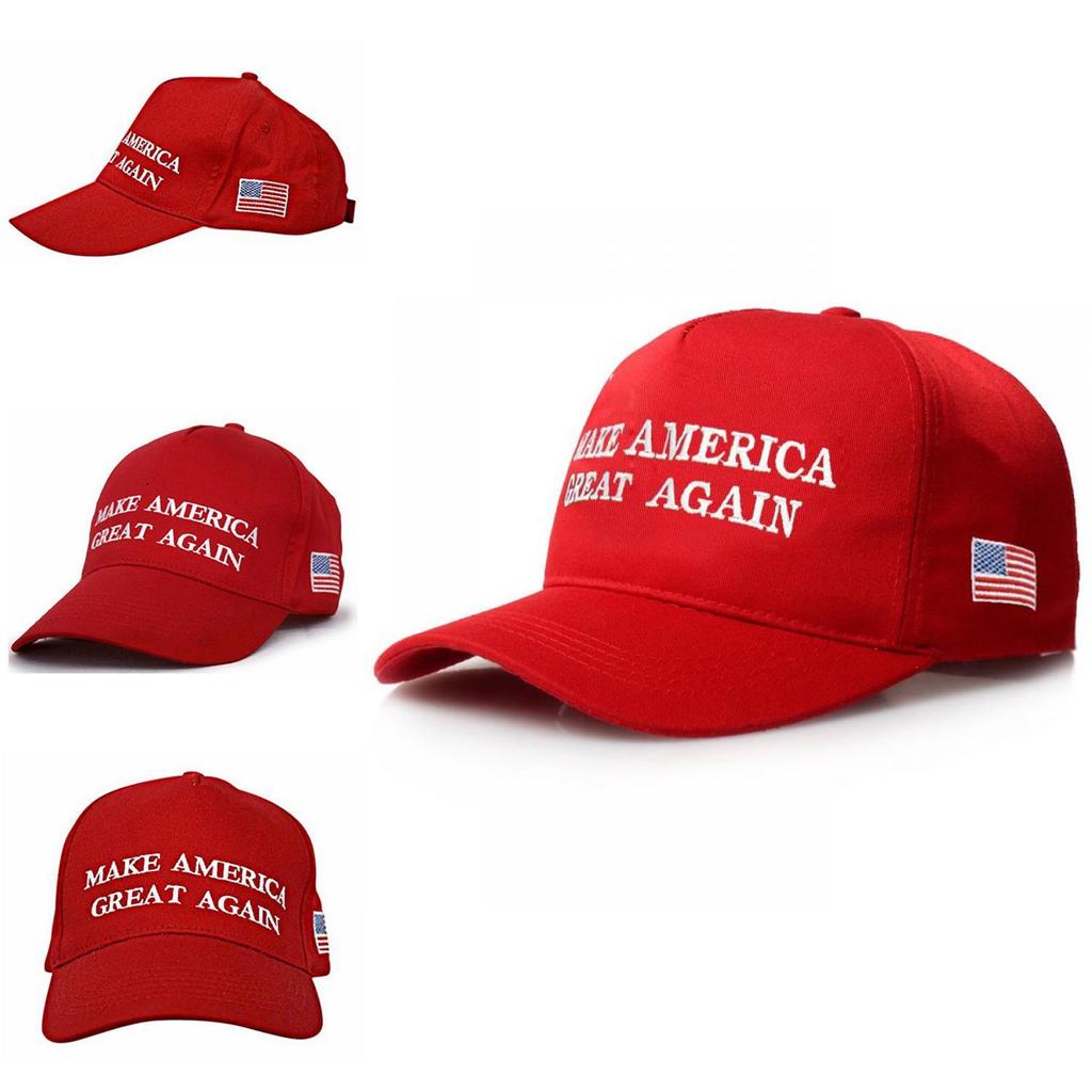 American Election Themed Cotton Baseball Cap With Short Brim For Summer