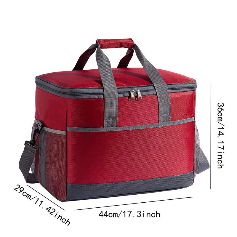 ZISIZ Outdoor Insulated Picnic Cooler Bag