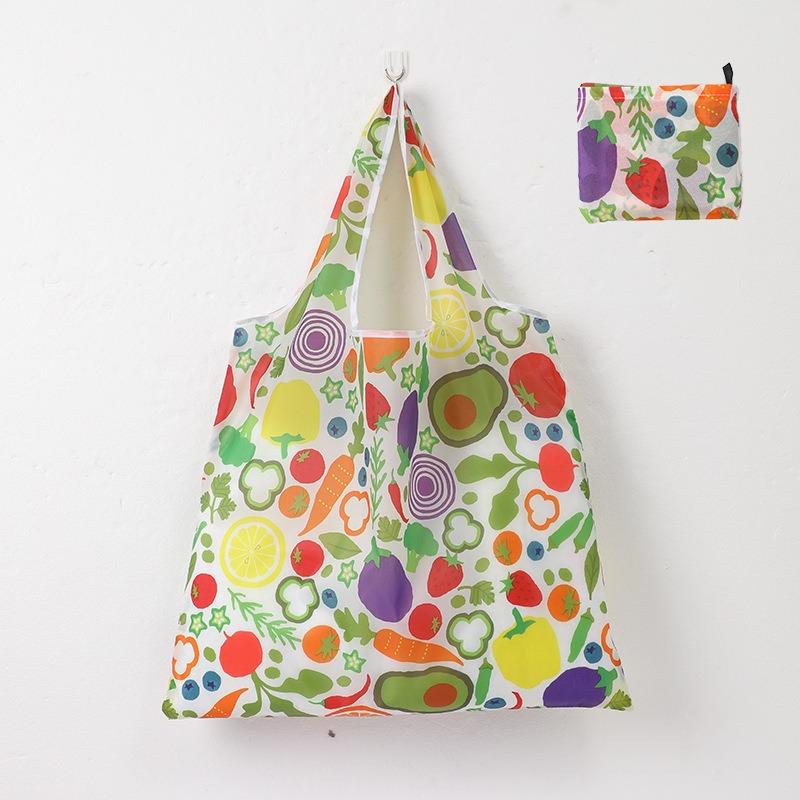 Reusable Shopping Bag, Foldable and Portable Large Capacity Shopping Bag, Suitable for Shopping, Office, Travel, Parties, Organizing and Storage