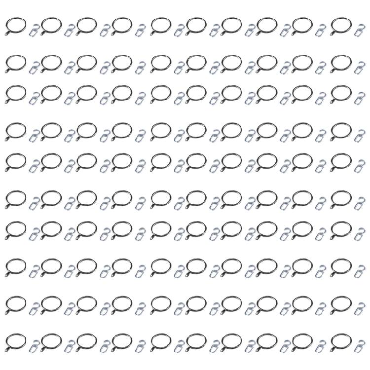 100pcs Quality Curtain Rings 30mm Inner Diameter Eyelets For Drapery Shower Curtains Hanging Rings Drapes Rings