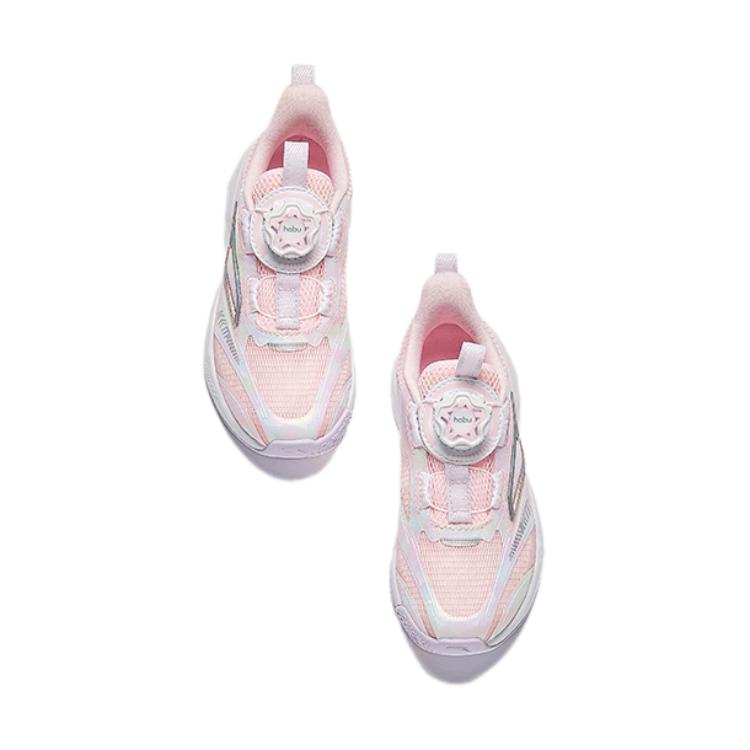 Anta Comfortable Casual Shock Absorbing Durable Low Top Kids Running Shoes Kids sneaker Pink 322429962-7