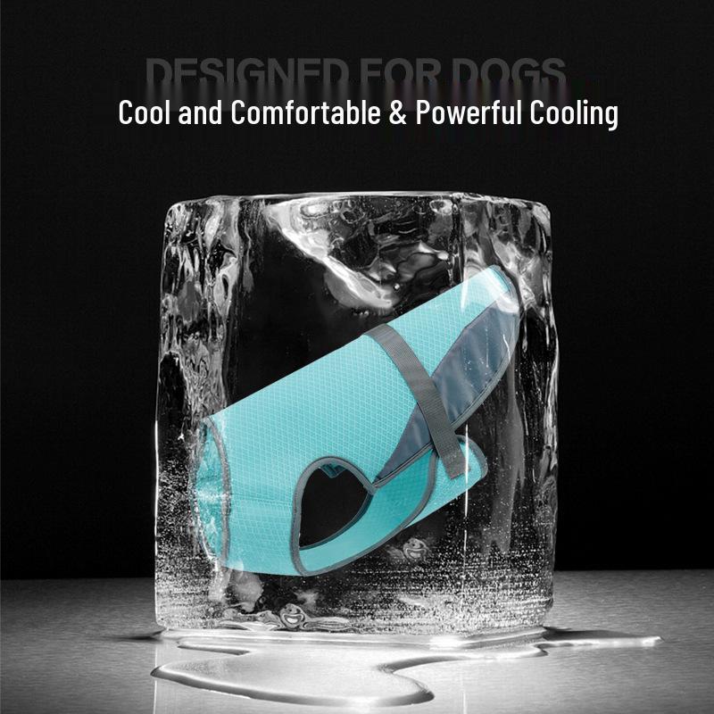 Summer Cooling Dog Vest: Breathable, Lightweight Heatstroke Relief for Pets