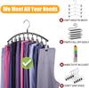 1/2/3PCS  Legging Organizer for Closet, Pants Hangers With10 Clips Holds Space Saving Hanging Closet Organizer
