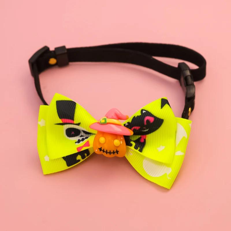 

Хэллоуин Аксессуары для собак Галстук-бабочка для щенка Череп Товары для питомцев Бант для собаки Галстук-бабочка/галстук для собаки питомца Головной убор для щенка L розовый