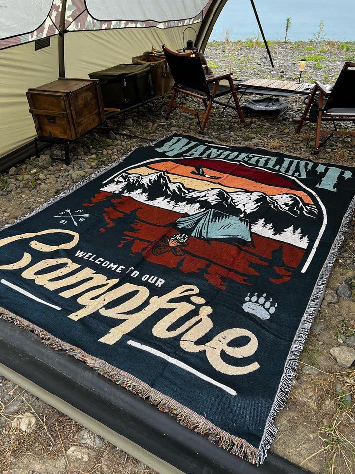 Peel Forest Korean Camping Vybavení pro kempování Rozložení kempu Venkovní interiér Potah na kobereček na postýlku Velký rozměr 160X220cm…