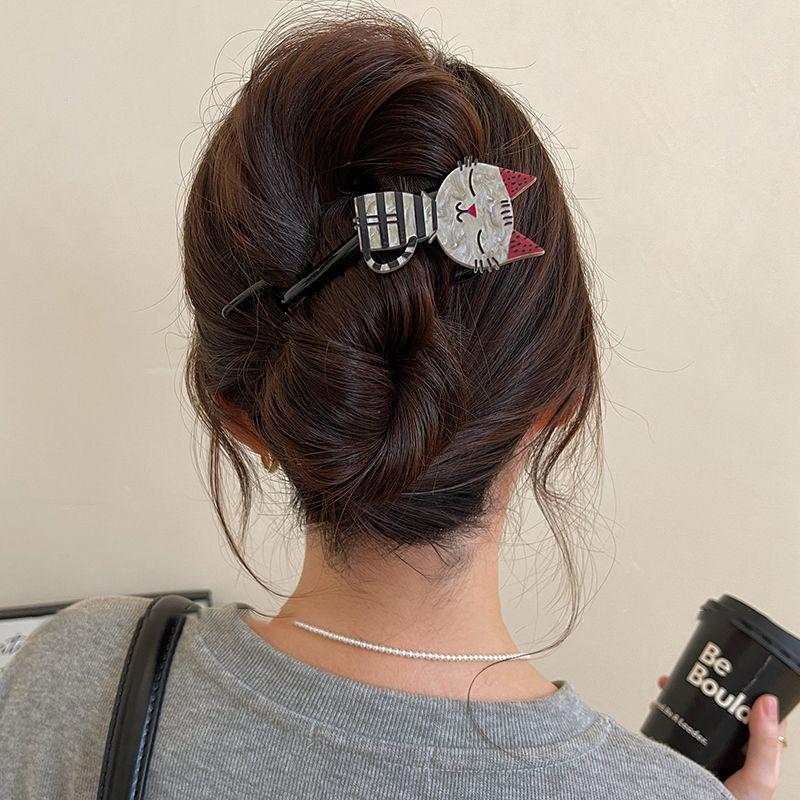 Francouzská retro perlová twist sponka do vlasů—Elegantní jednoslovný styl pro ženy
