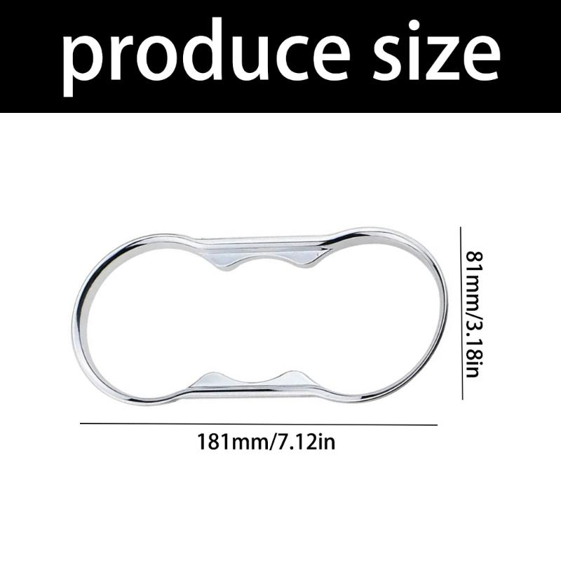 Protective Trim Cover Modern Auto Trim Not Scratch Cup Holder Cover Protection Suitable for Cup Holders for Fiesta MK7