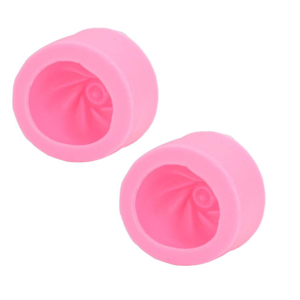 2 Pezzi Stampo per Ravioli al Vapore Silicone Stampo per Cottura Panini Baozi per Torta Cioccolato