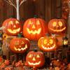 Luminous Large Halloween Pumpkin Lantern: Outdoor Decoration & Shopping Mall Display Props