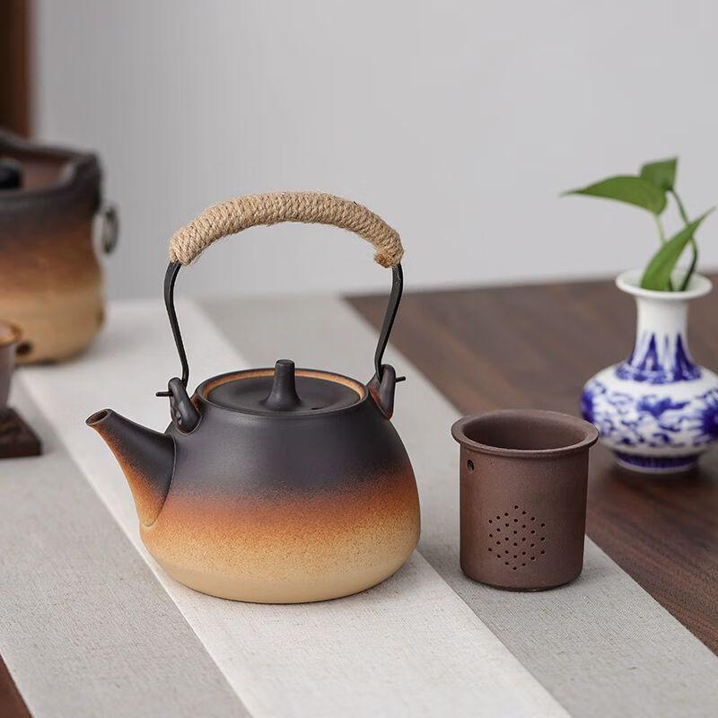 Yixing Zisha Ceramic Teapot & Electric Kettle