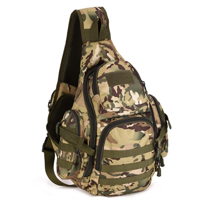 SCIONE Bolsa de peito tática masculina de alta qualidade, acampamento militar, caminhada, caça, pacote esportivo ao ar livre