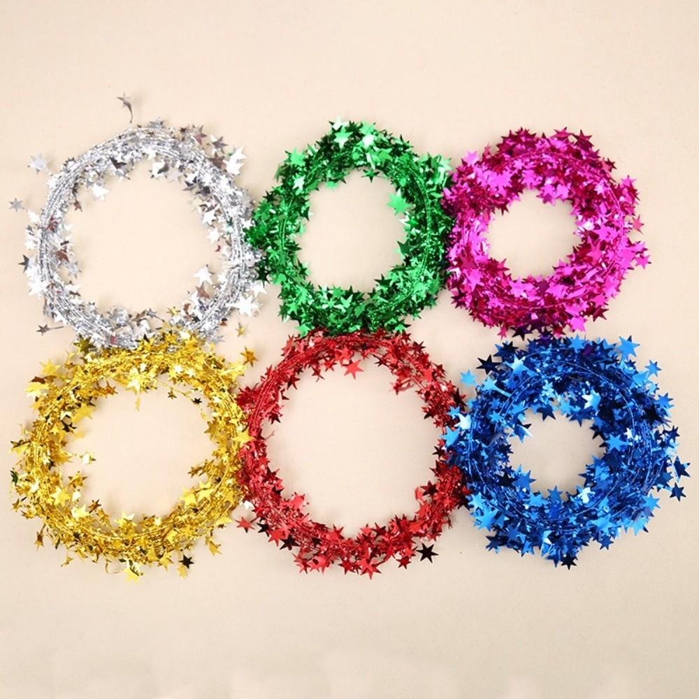 7.5 Meter Christmas Star Decoration Five-Pointed Star Iron Star Streamer Halloween Party