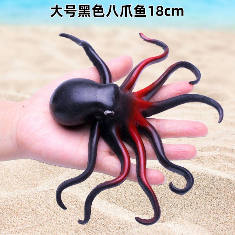 Decoration Animal Model Soft Elastic Toys Octopus Action Toy Simulation Octopus Toy Ocean Sea Life