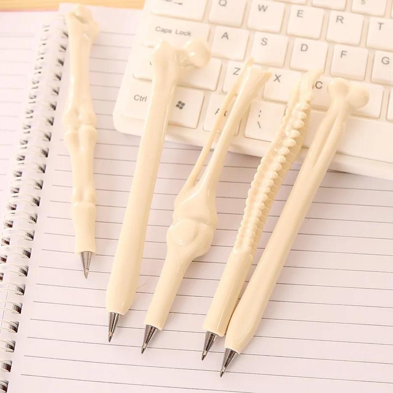 5pcs/lot Banguo Admiring Tasteful 5Pcs Ball Point Pen Bone Shape Nurse Doctor Stationery Gift school supplies