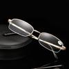 2PCS Anti-blue Light Reading Glasses Men Women Alloy Far-sighted Eyewear Metal Frame Presbyopic Eyewear with Diopter+1.0 To +4.0