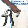 1Pcs 60KG Hand Grip Strengthener Gym Equipment Gripper Forearm Exerciser Grips Exercise Hands and Fingers Trainer Muscle Fitness