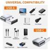 USB C Femal to USB B Male Adapter 2Pcs USB To Type C OTG Adapter ype-c Female Converter For Samsung S24 USBC OTG Connector