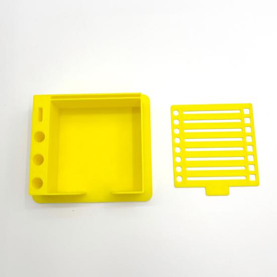 Note Pad Dispenser Portable Note Holder with Template Sturdy PLA Notepad Organizer for Office School Home Desk Planning And Organization