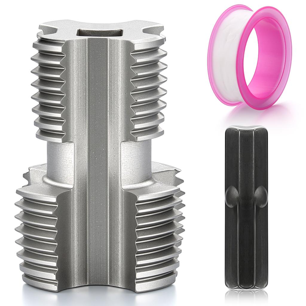 Narzędzie do gwintowania rur PVC Mocna wiertarka elektryczna Zmodyfikowana gwintownica do rur wodnych, odpowiednia do ulepszania obróbki gwintów