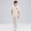 Summer Cotton Breathable Falling Shoulder Printed T-shirt