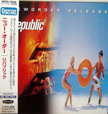 CD NEW ORDER - Republic WPCR75046 London Records 2005 Japan ObiDance & Electronica Used