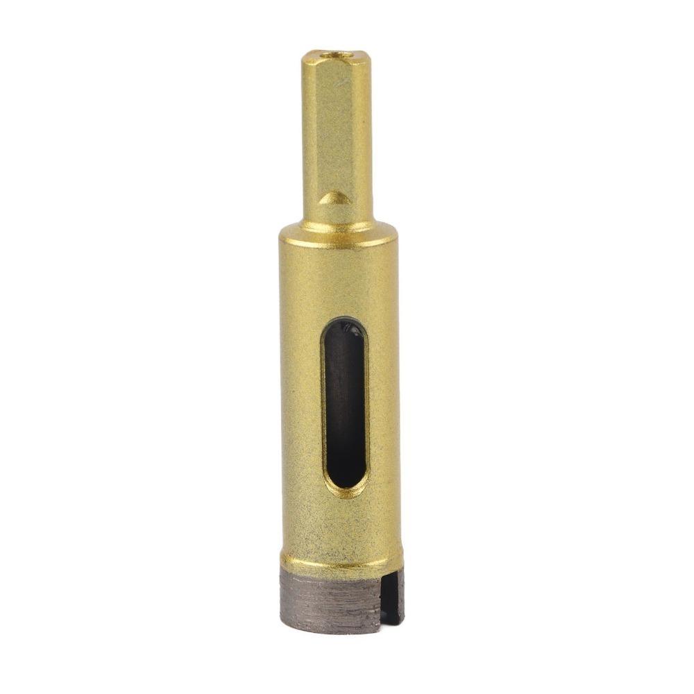 16mm 5/8 Inch Diamond Drill Bit 10mm(0.39in) Shank Core Drill Bit  For Drilling Glass