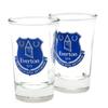 Everton FC Crest Shot Glass (Pack of 2)