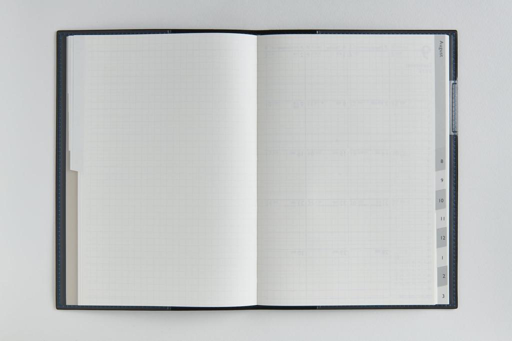 Takahashi Planner 2026 April Start A5 Maandelijks DiaClaire Lapro 1 Marineblauw Nr.626