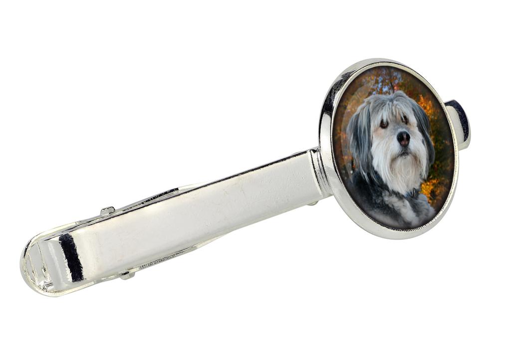 Polish Lowland Sheepdog, PON, Valee Sheepdog - Tie Clip, Ornament, Jewelry for an Evening Outfit by Art-Dog