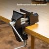 Multi-Function Mini Bench Vise – Woodworking Clamp for Home Use