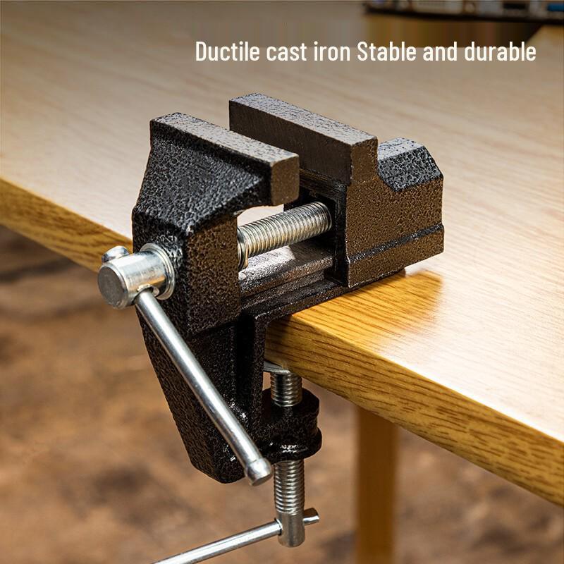 Multi-Function Mini Bench Vise – Woodworking Clamp for Home Use