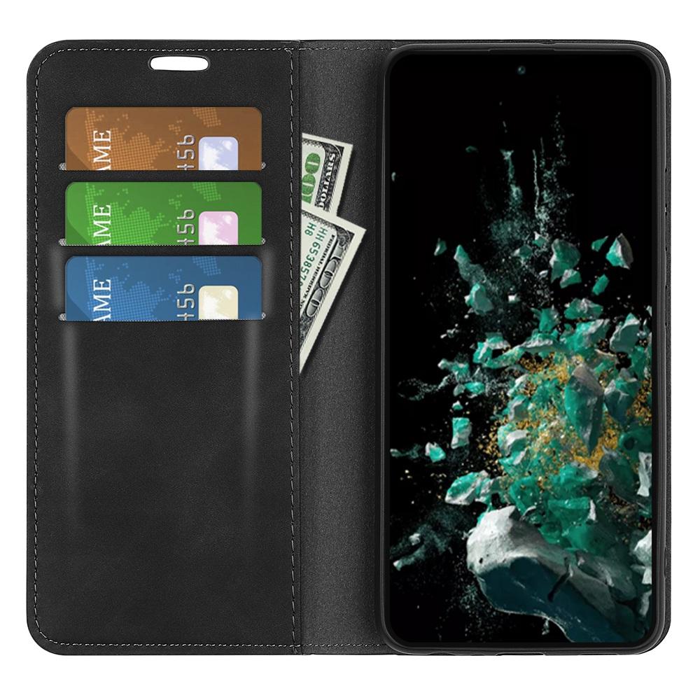 Black PU Leather