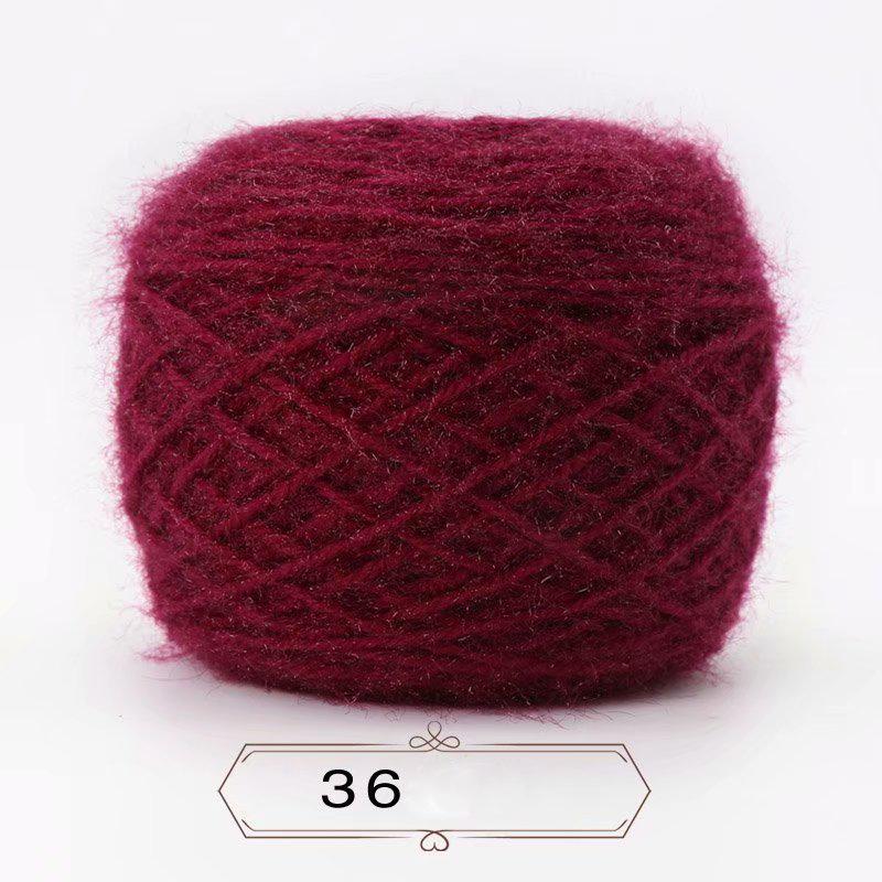 150g/míč Veverka Kašmírová příze Sametová nit v silném šátku z domácího tkaného klobouku Světlé hedvábné zlato